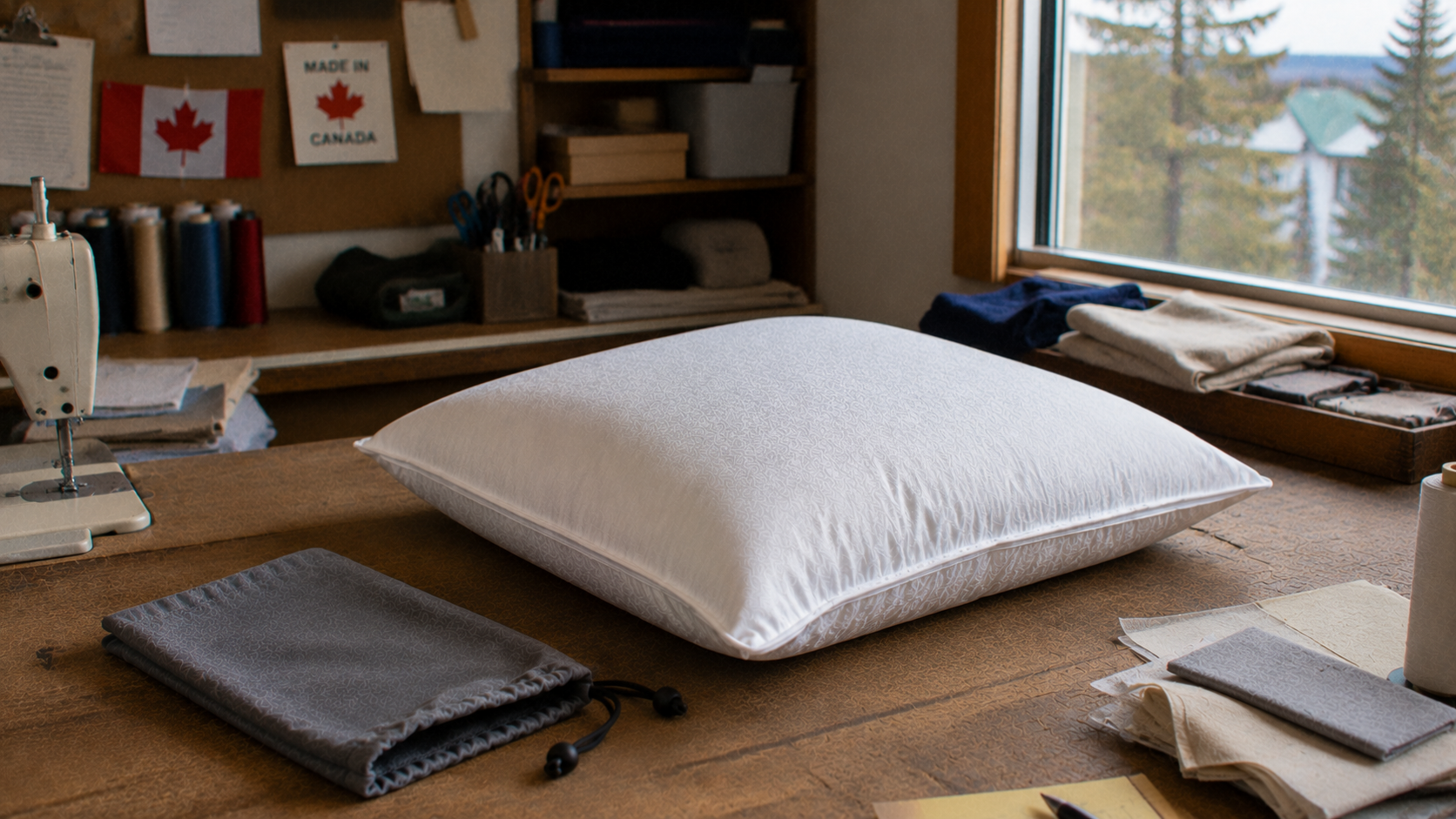 Why a Canadian-Made Travel Pillow Means More Than a Label 