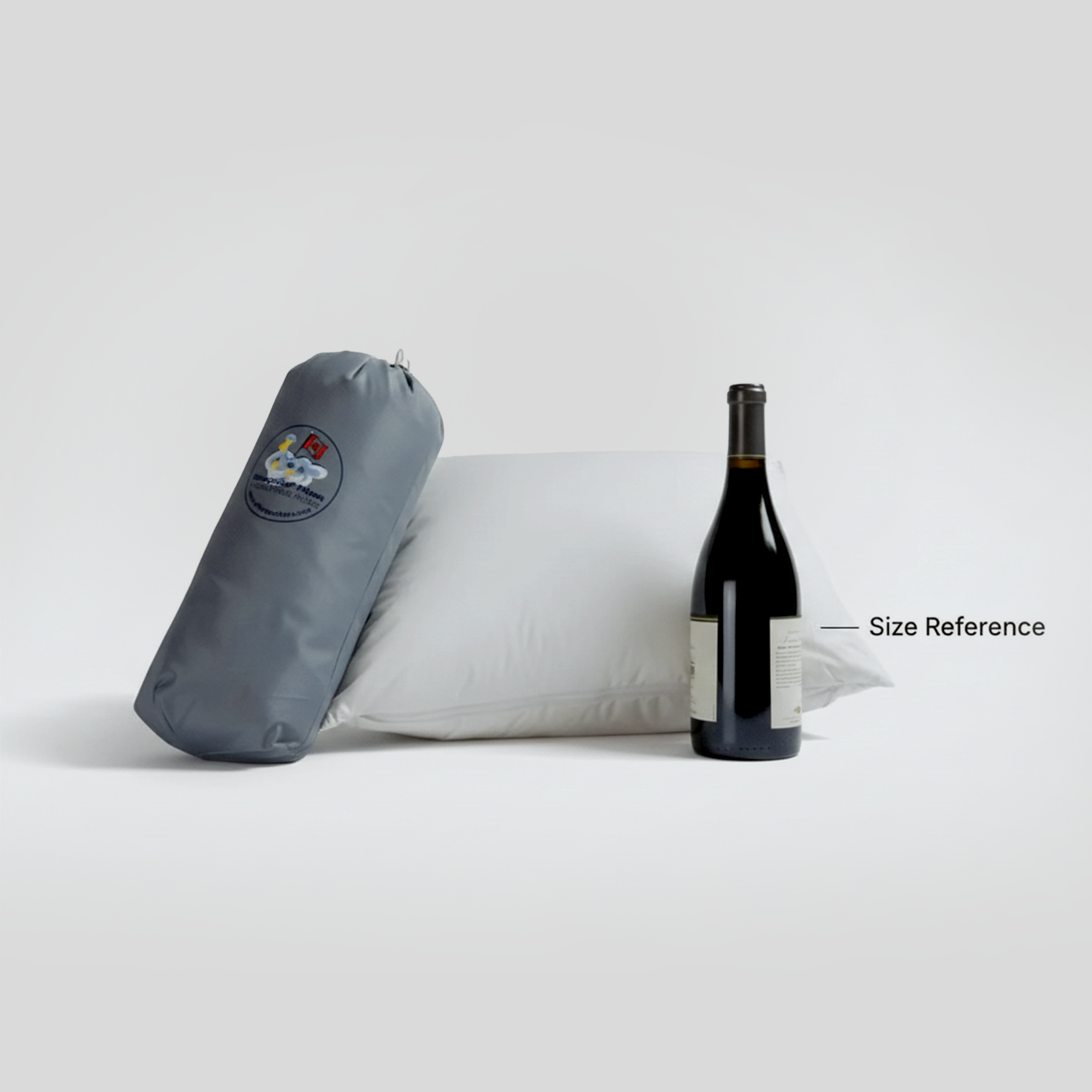 Oreillers de voyage gonflables en duvet de canard huttérien - 700 Loft